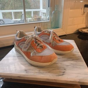 Earth Traveler Suede/Mesh Sneakers